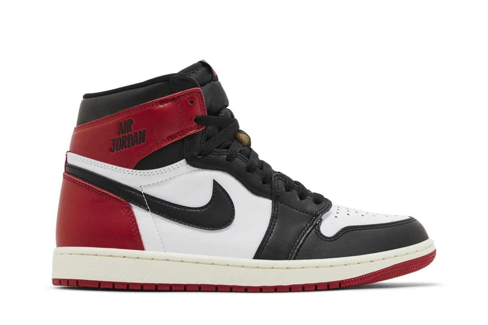 Air Jordan 1 Retro High OG Black Toe Reimagined Red