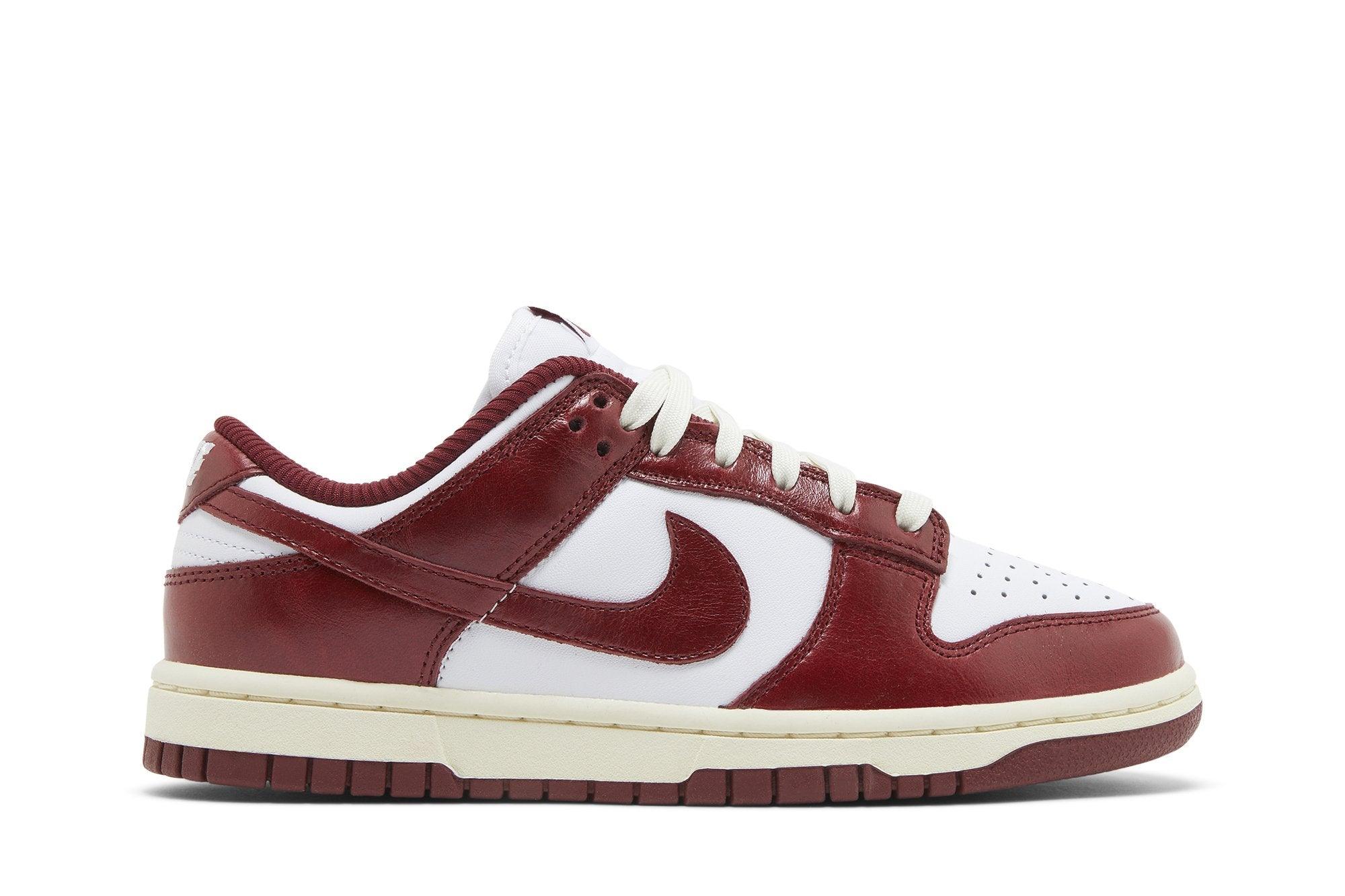 Nike Dunk Low PRM Vintage Team Red