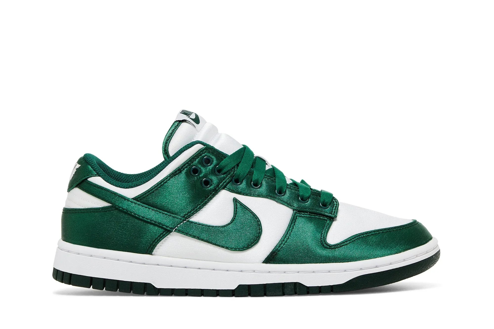 Nike Dunk Low Satin Green Sneakers