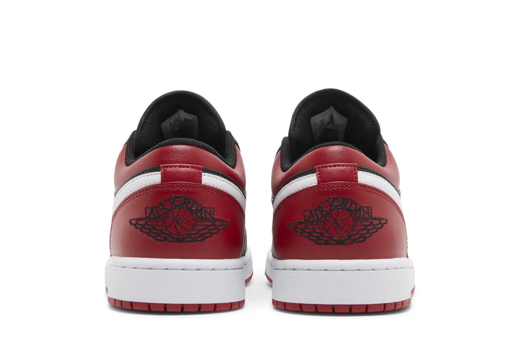 Air Jordan 1 Low Alternate Bred Toe Red