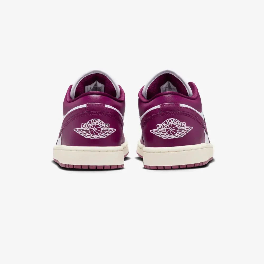 go Jordan 1 Low Bordeaux Purple