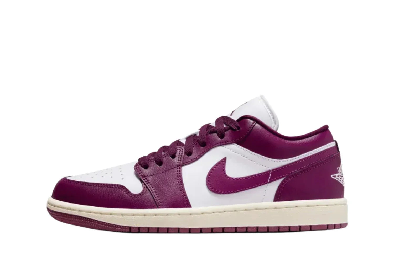 go Jordan 1 Low Bordeaux Purple