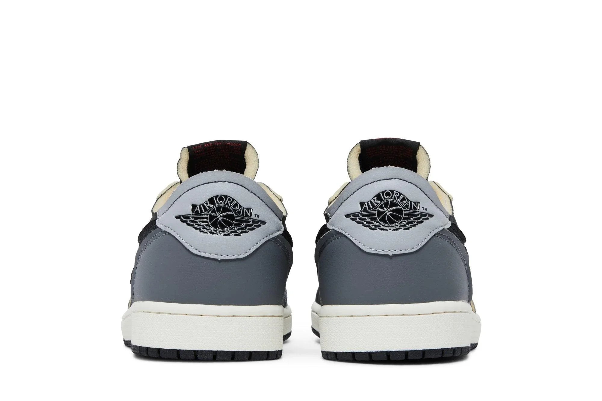 Air Jordan 1 Low OG EX Black and Smoke Gray
