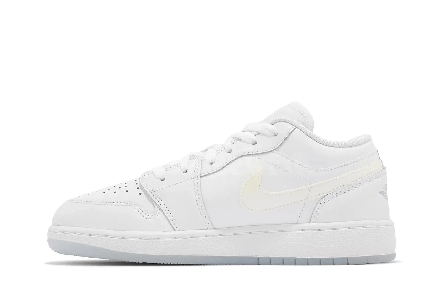 Air Jordan 1 Low Se "Glitter Swoosh" White