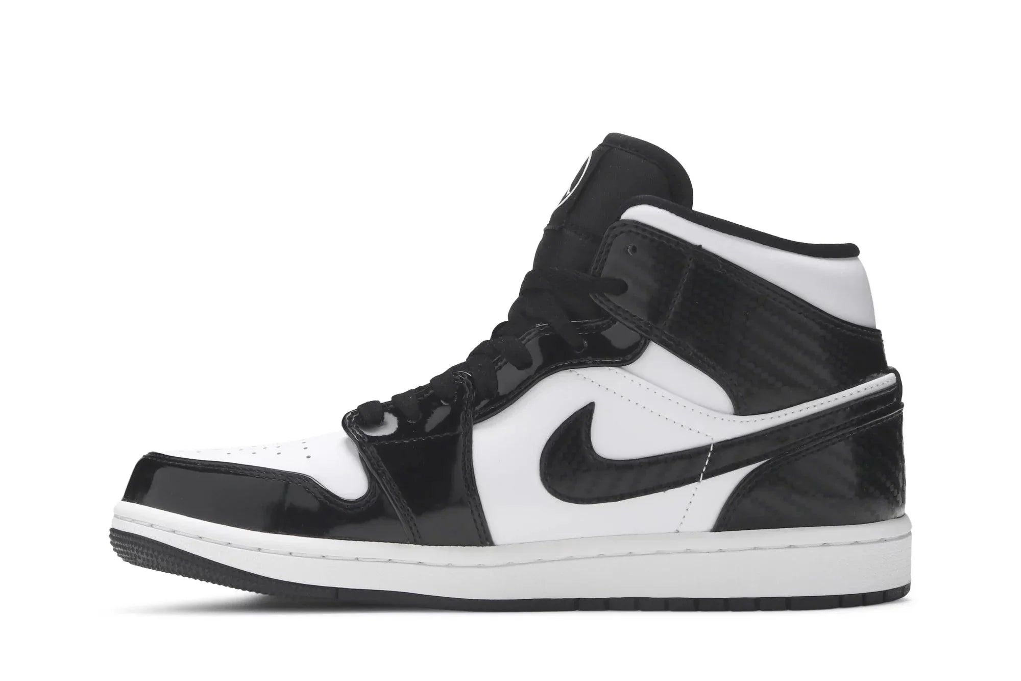 Air Jordan 1 Mid Carbon Fiber Black