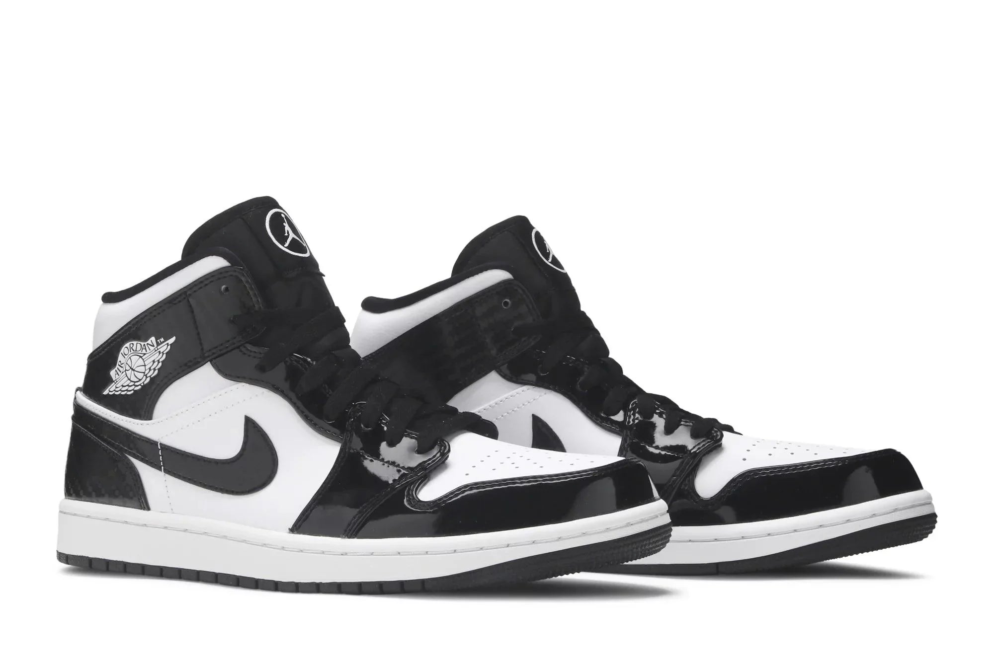 Air Jordan 1 Mid Carbon Fiber Black