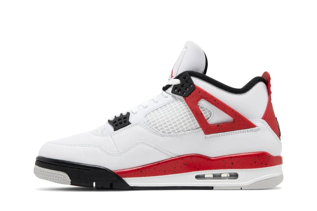 Air Jordan 4 Retro Red Cement White