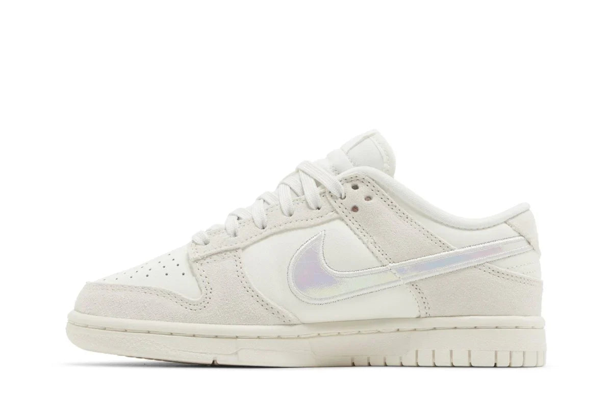 Nike Dunk Low Iridescent Swoosh Beige