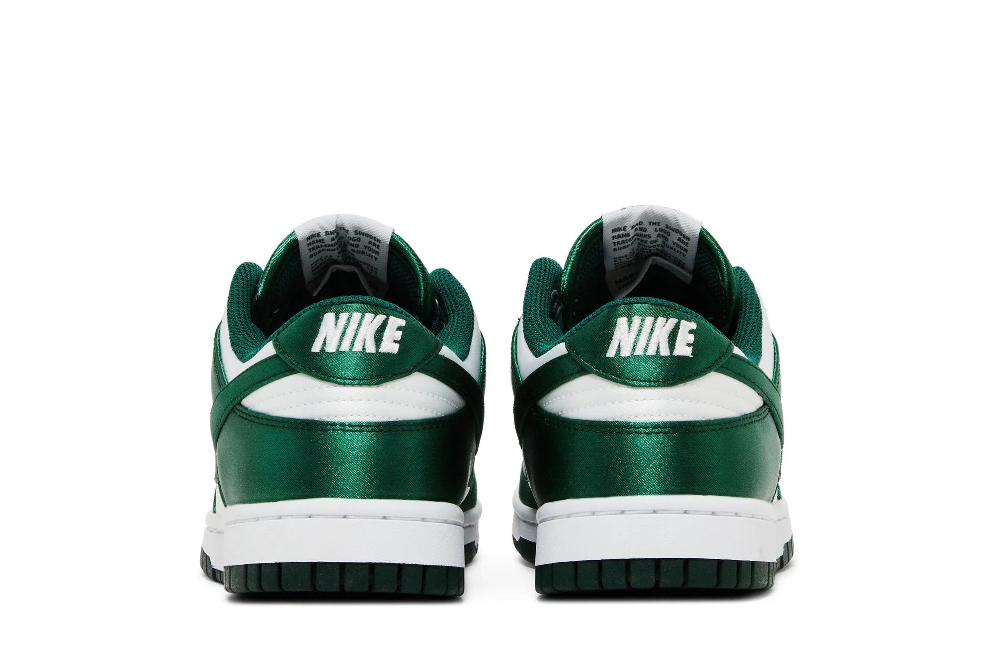 Nike Dunk Low Satin Green Sneakers