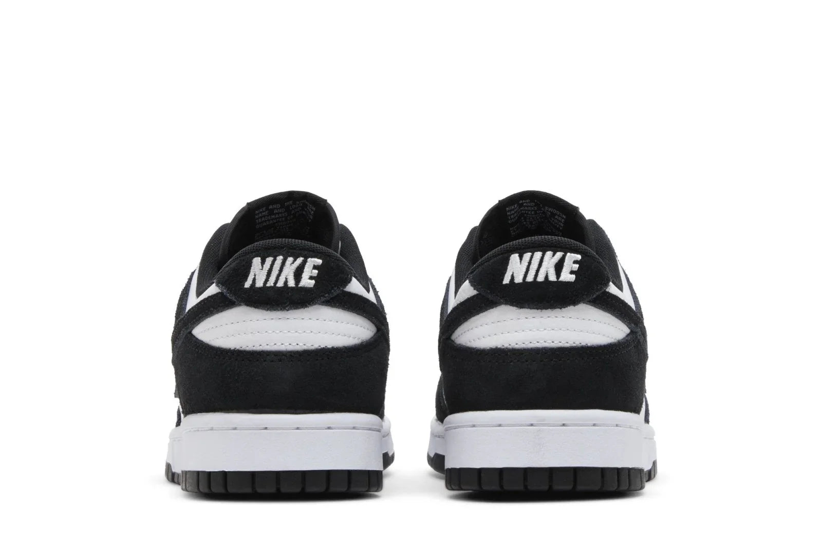 Nike Dunk Low Suede Panda Black