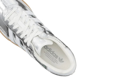 Adidas Samba OG Silver Metallic Cracked Leather