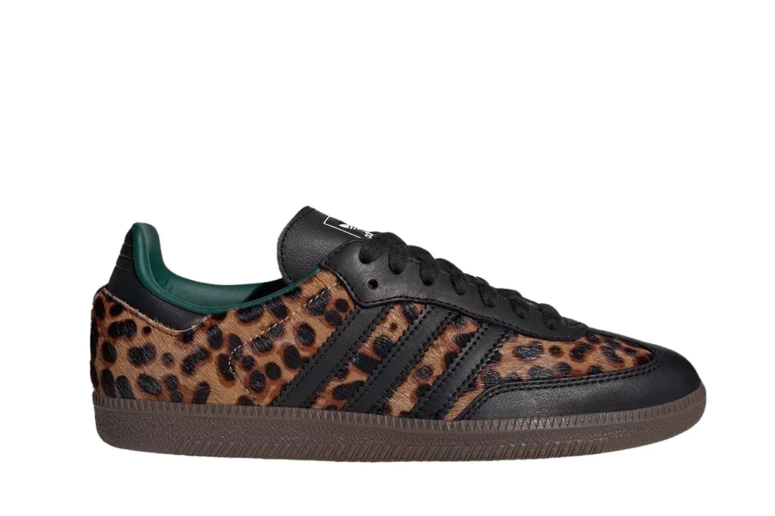 Adidas Samba Og Collegiate Green Leopard