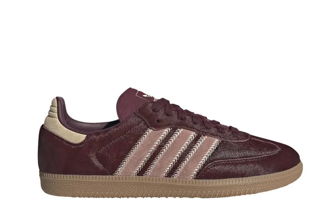 Adidas Samba Og Marron Sand Strata Pony Wine