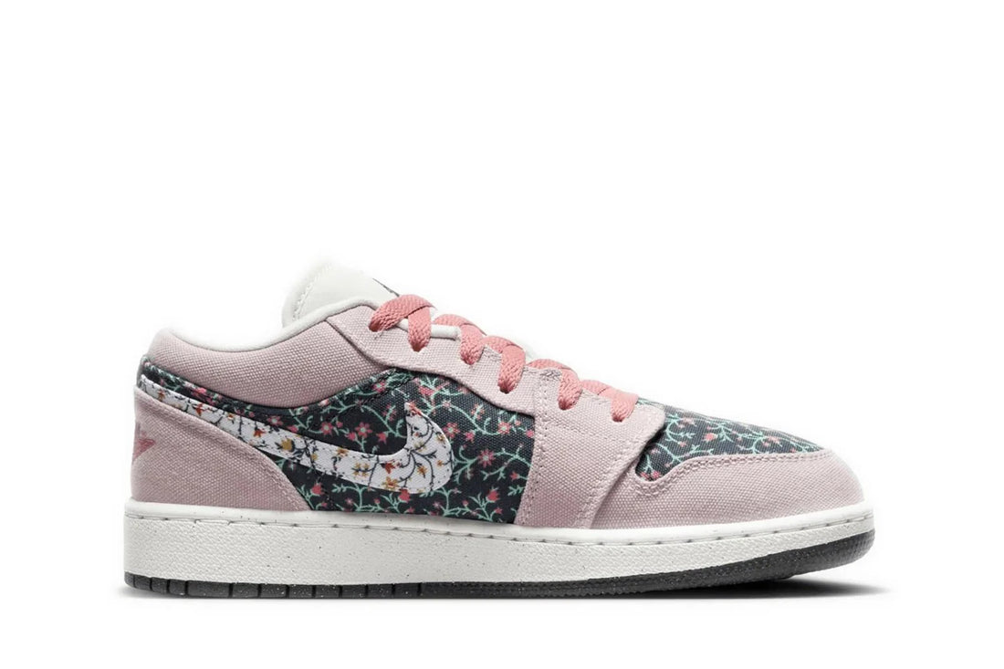 Air Jordan 1 Low &quot;Floral Canvas&quot; Pink