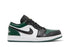 Air Jordan 1 Low Green Toe