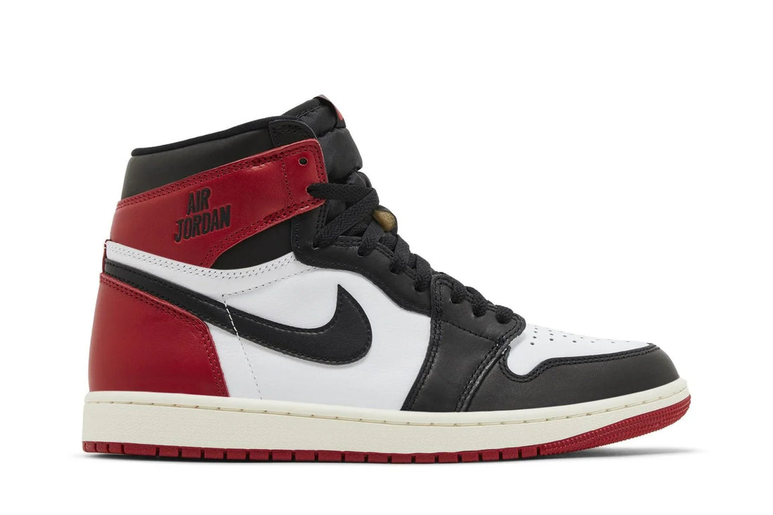 Air Jordan 1 Retro High OG Black Toe Reimagined Red