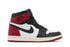 Air Jordan 1 Retro High OG Black Toe Reimagined Red