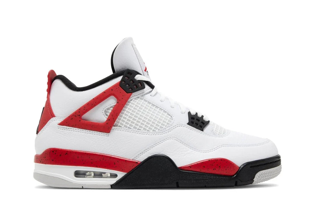 Air Jordan 4 Retro Red Cement White