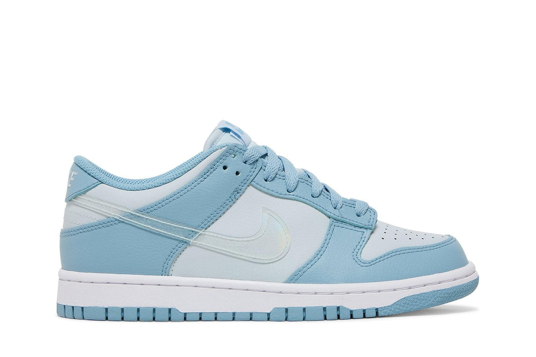 Nike Dunk Low Blue Clear Swoosh