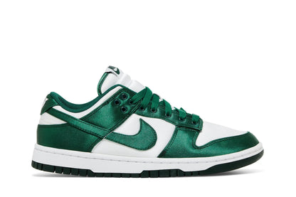 Nike Dunk Low Satin Green Sneakers