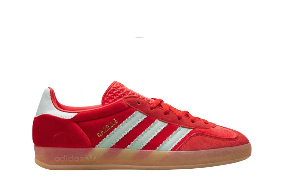 Adidas Gazelle Indoor Better Scarlet Green Velvet Red