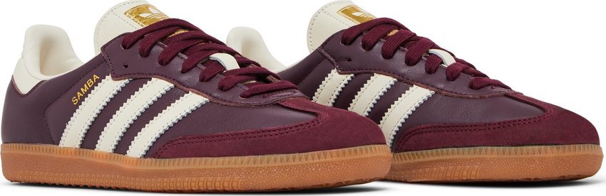 Adidas Samba Og Maroon Cream White Wine
