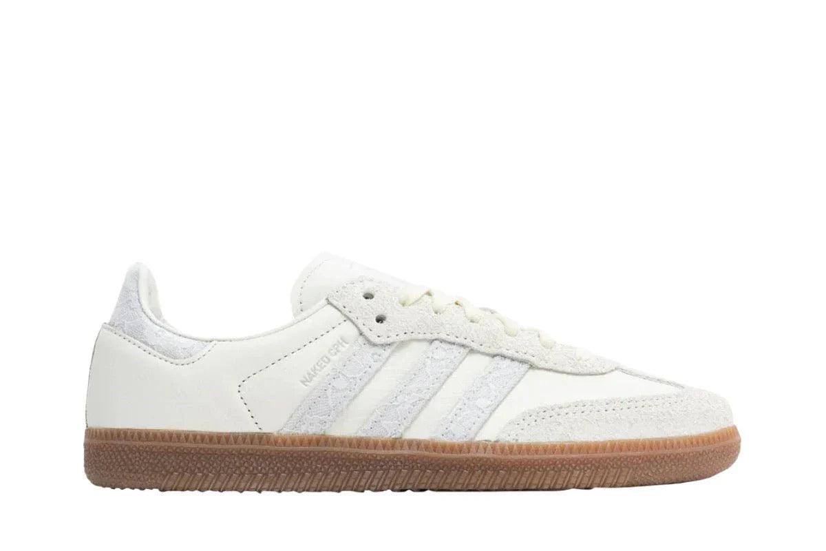 Adidas Samba Og x Naked Consortium Off White Crystal White