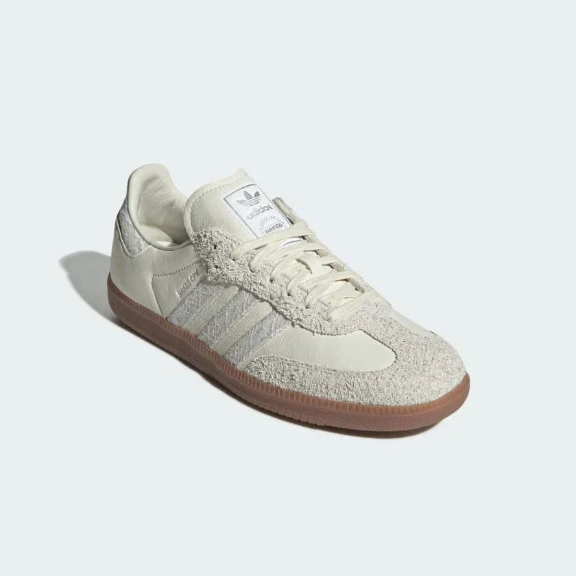 Adidas Samba Og x Naked Consortium Off White Crystal White