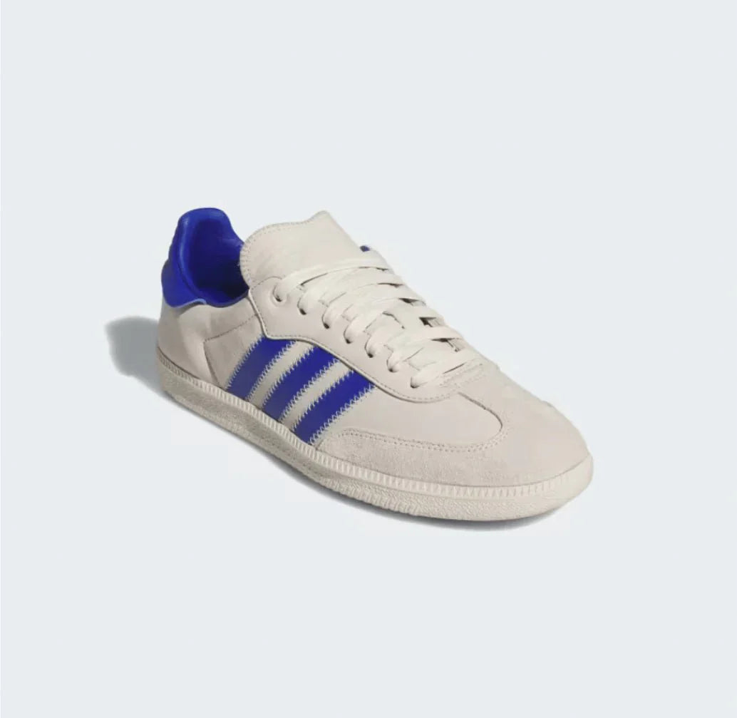 adidas Samba x Humanrace Navy Aluminum Gray Sneakers