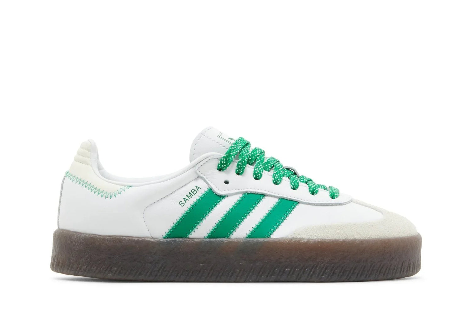 Adidas Sambae White Green Gum