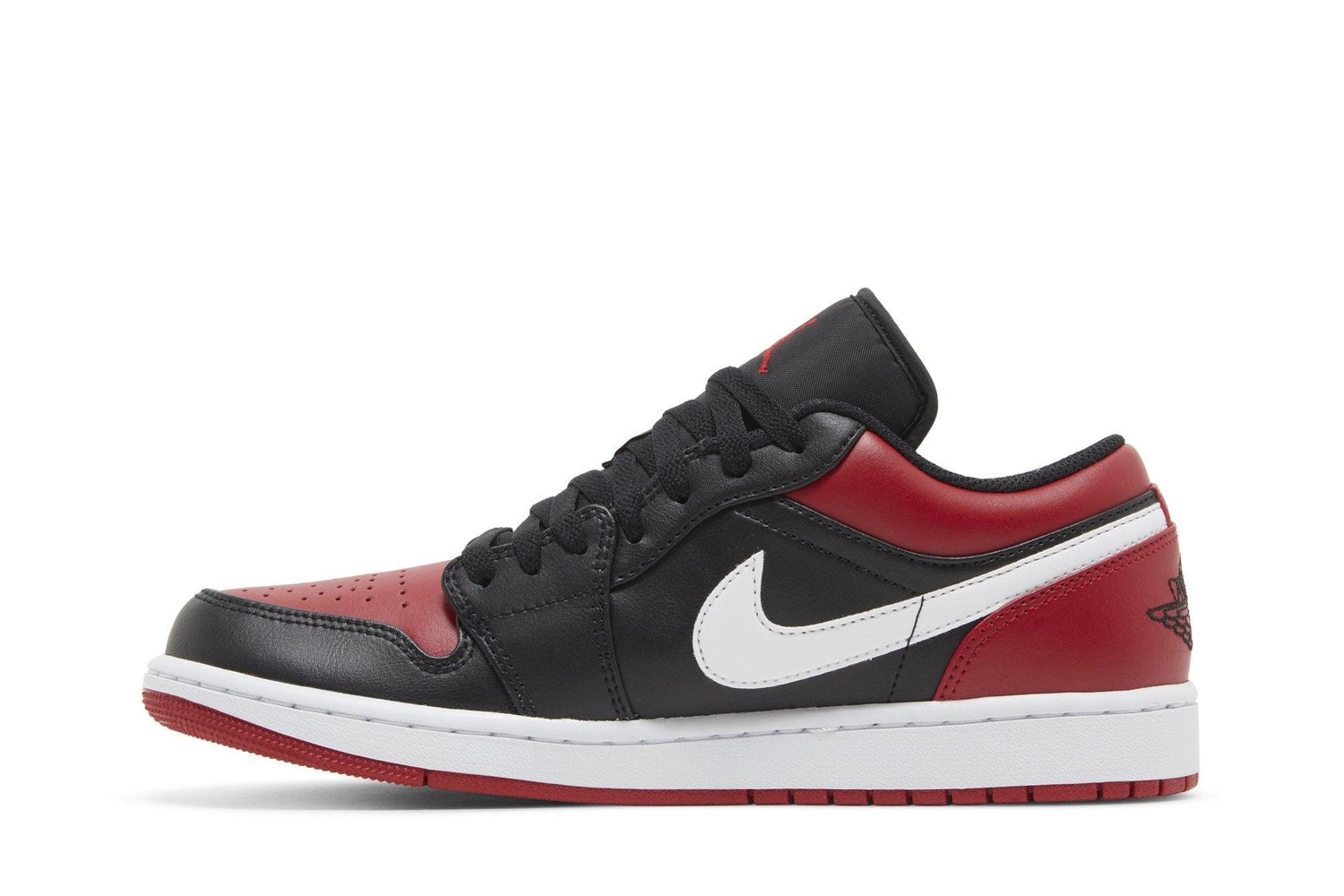 Air Jordan 1 Low Alternate Bred Toe Red