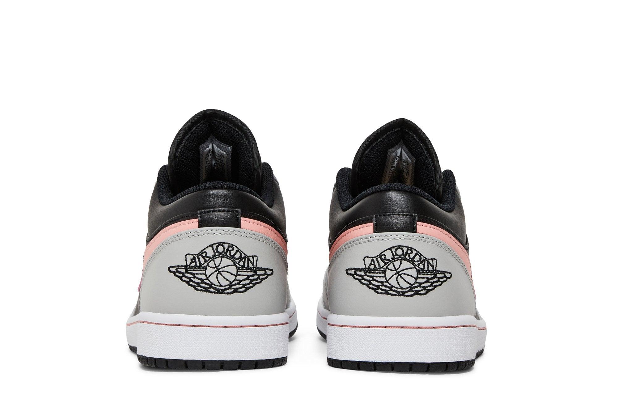 Air Jordan 1 Low Black Gray Pink