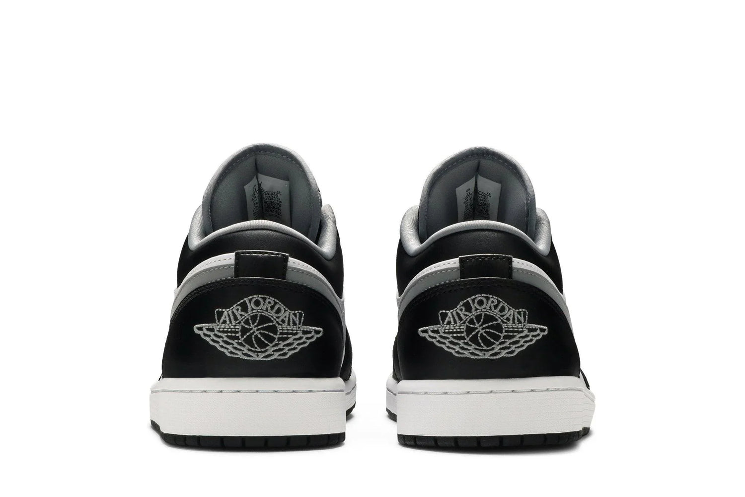Air Jordan 1 Low Noir Gris Moyen