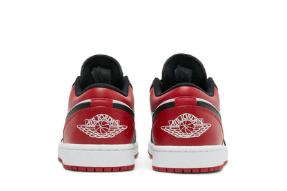 Air Jordan 1 Low Bred Toe Red