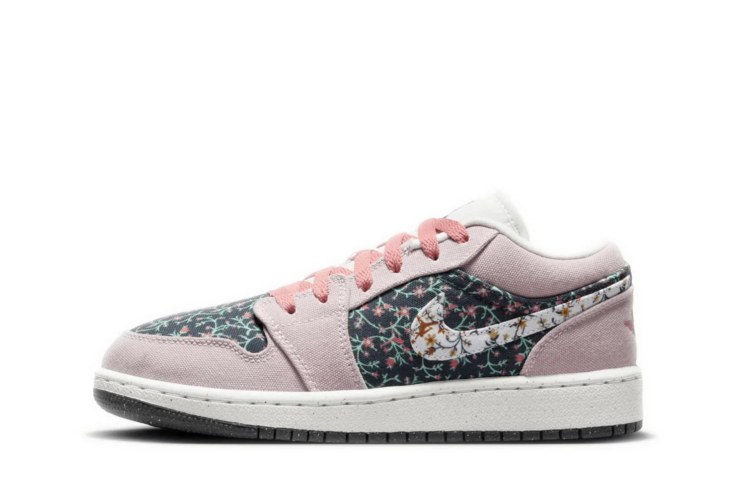 Air Jordan 1 Low &quot;Floral Canvas&quot; Pink