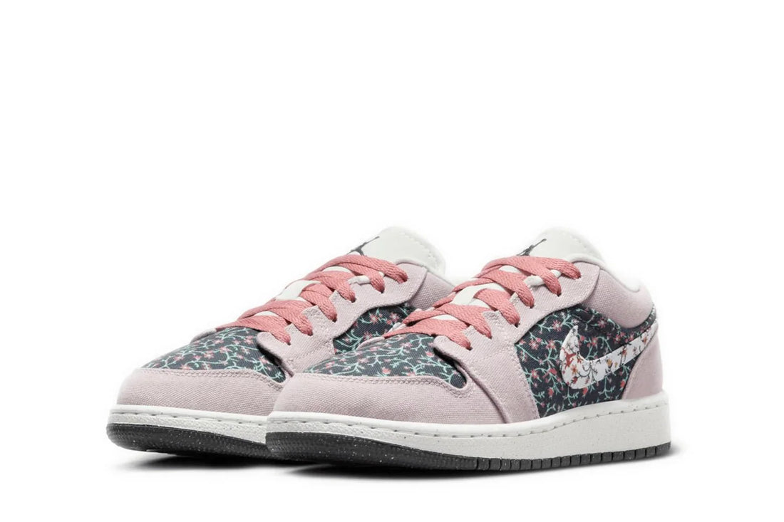 Air Jordan 1 Low &quot;Floral Canvas&quot; Pink