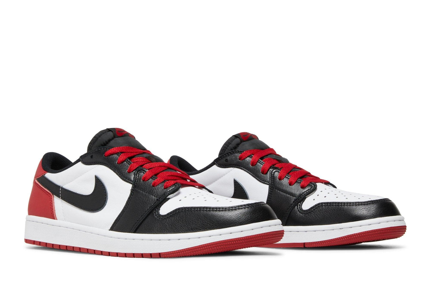 Air Jordan 1 Low OG Black Toe (2023) Red