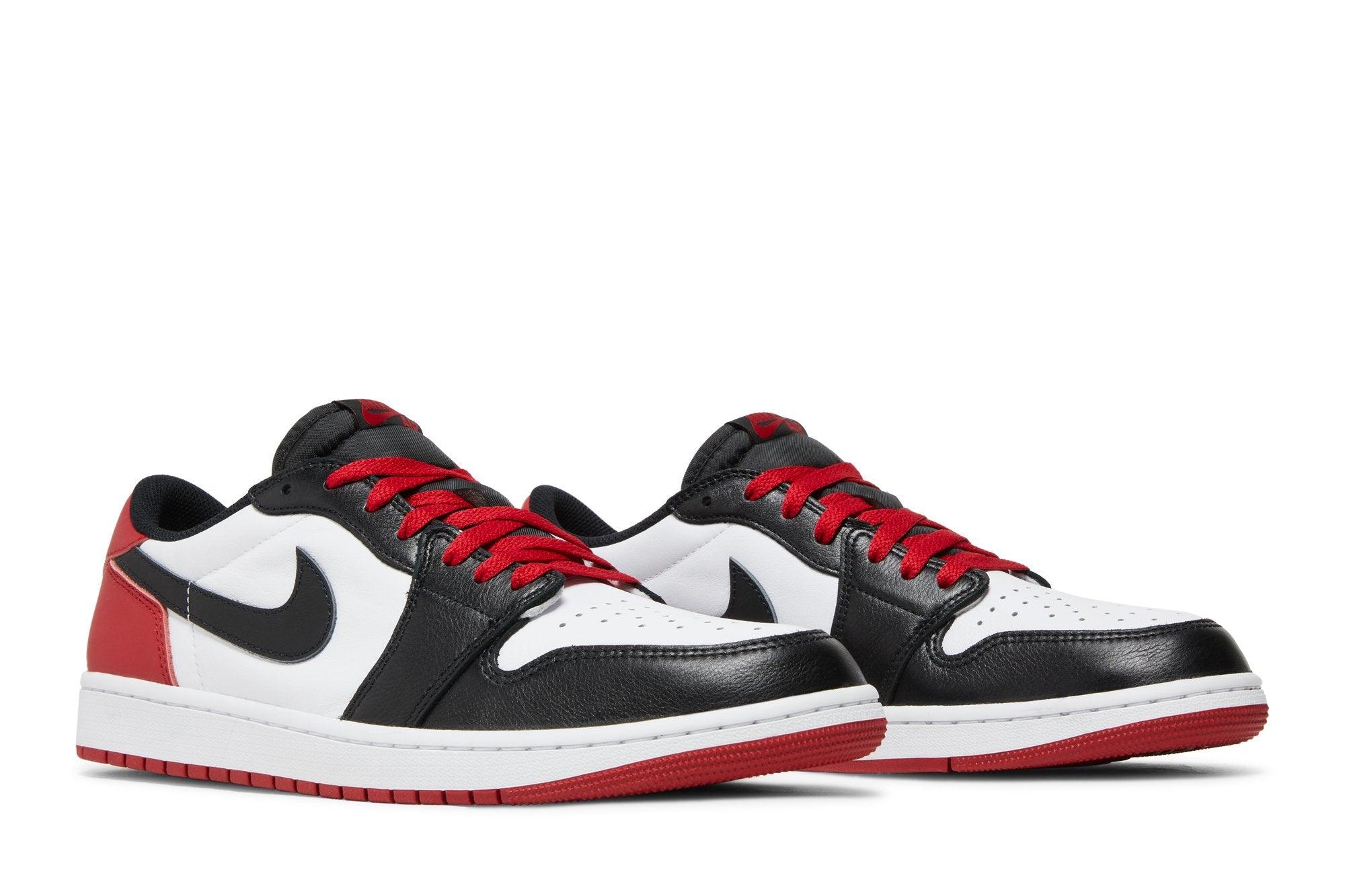 Air Jordan 1 Low OG Black Toe (2023) Red