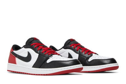 Air Jordan 1 Low OG Black Toe (2023) Red