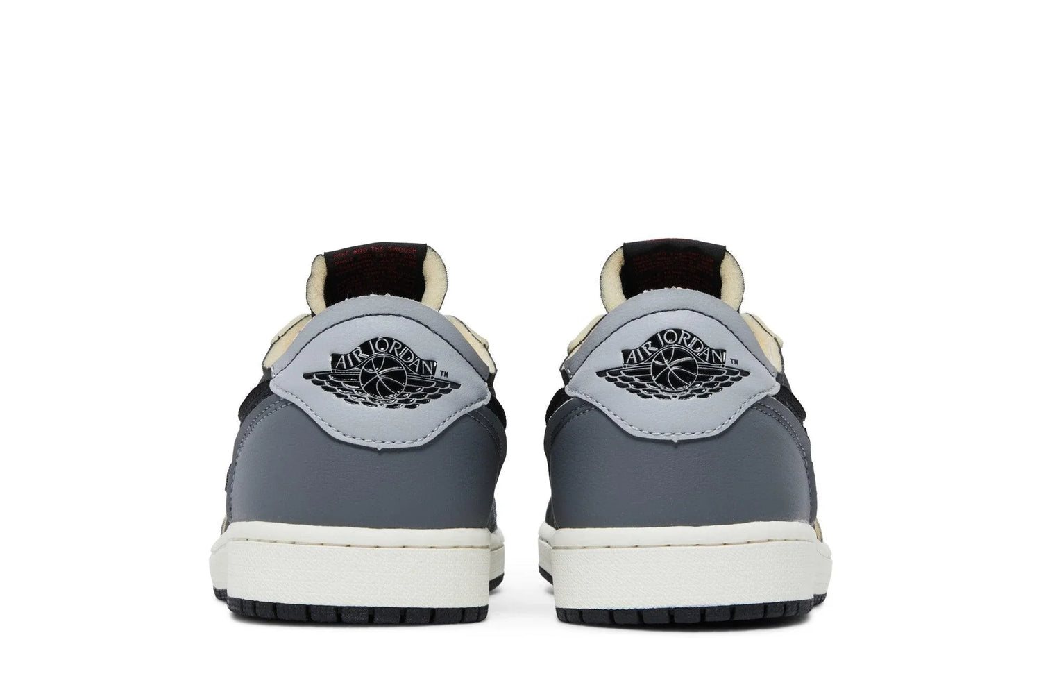 Air Jordan 1 Low OG EX Black and Smoke Gray