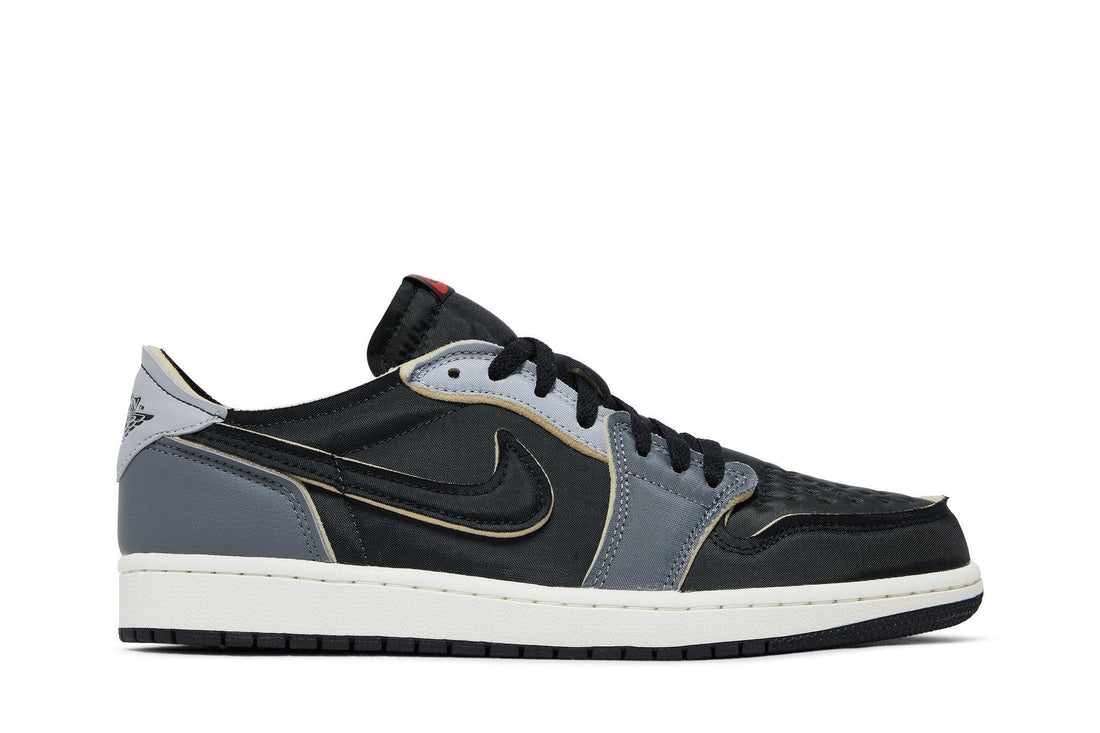 Air Jordan 1 Low OG EX Black and Smoke Gray