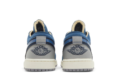 Air Jordan 1 Low SE Craft Inside Out Obsidian Blue