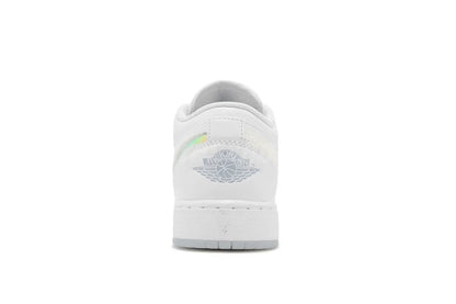 Air Jordan 1 Low Se &quot;Glitter Swoosh&quot; White