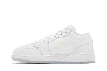 Air Jordan 1 Low Se &quot;Glitter Swoosh&quot; White