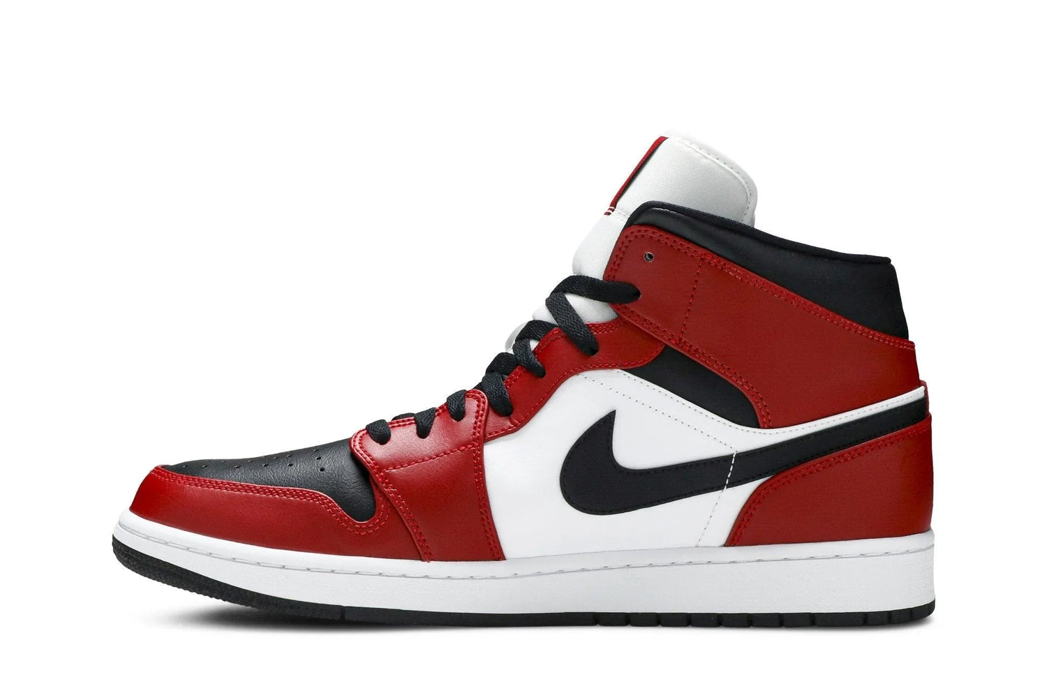 Air Jordan 1 Mid Chicago Black Toe Red/Black