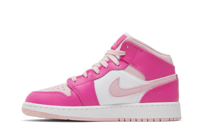 Air Jordan 1 Mid GS Fierce Pink