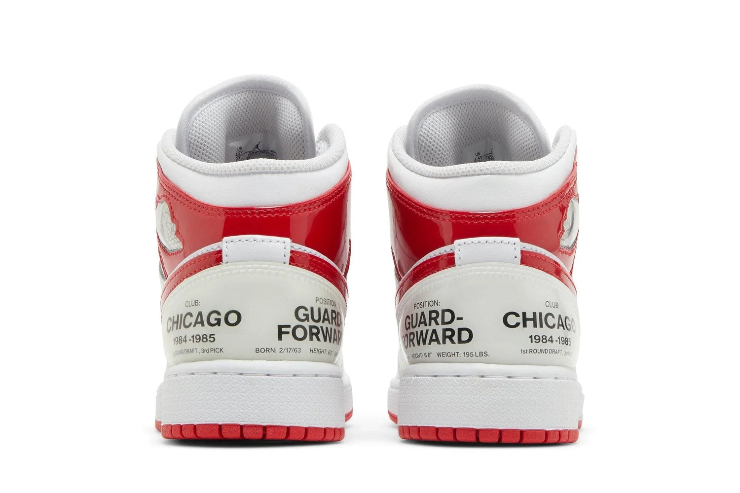 Air Jordan 1 Mid Rookie Season White/Red
