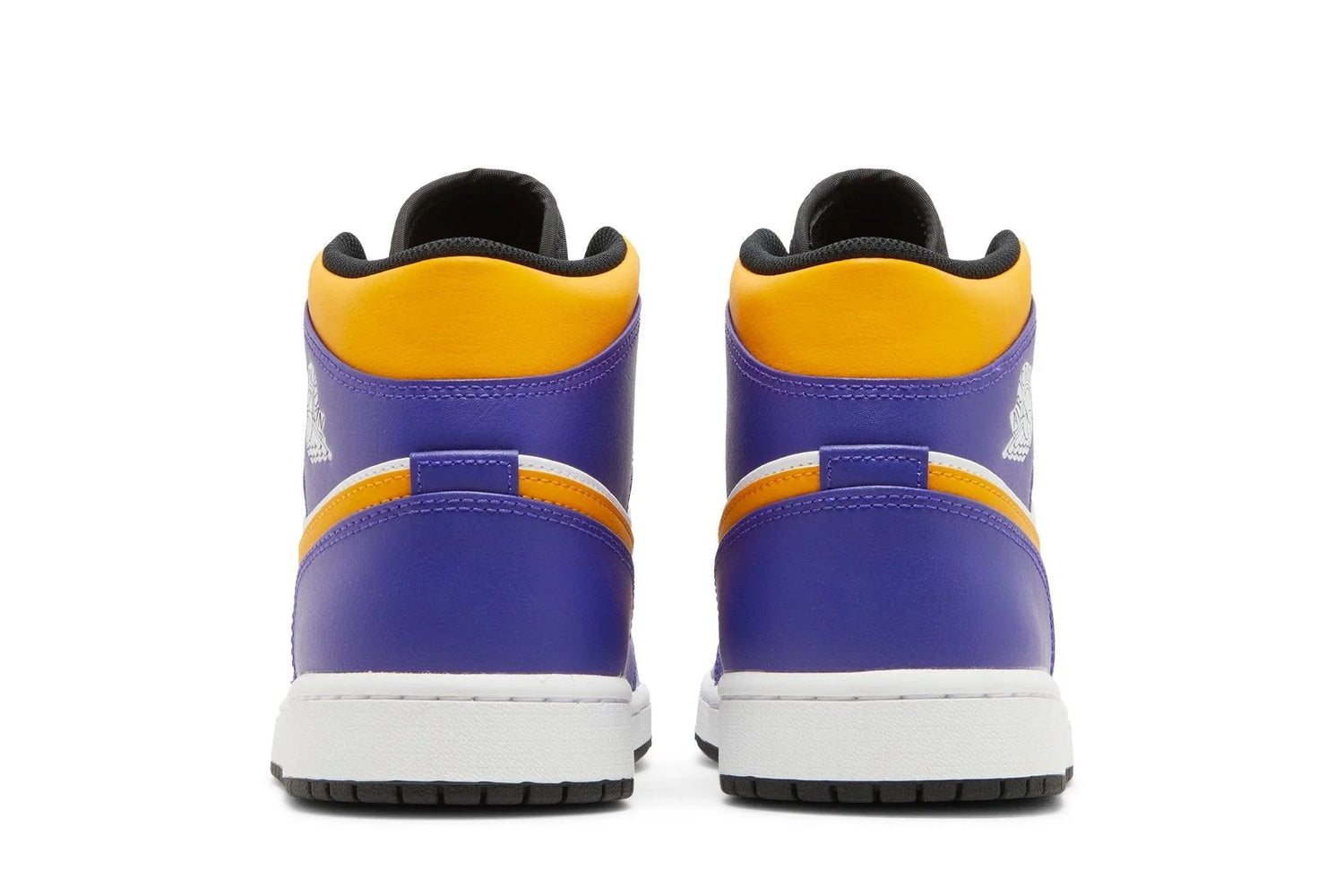 Air Jordan 1 Mid Lakers Purple/Yellow