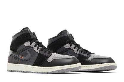 Air Jordan 1 Mid SE Craft Inside Out Black