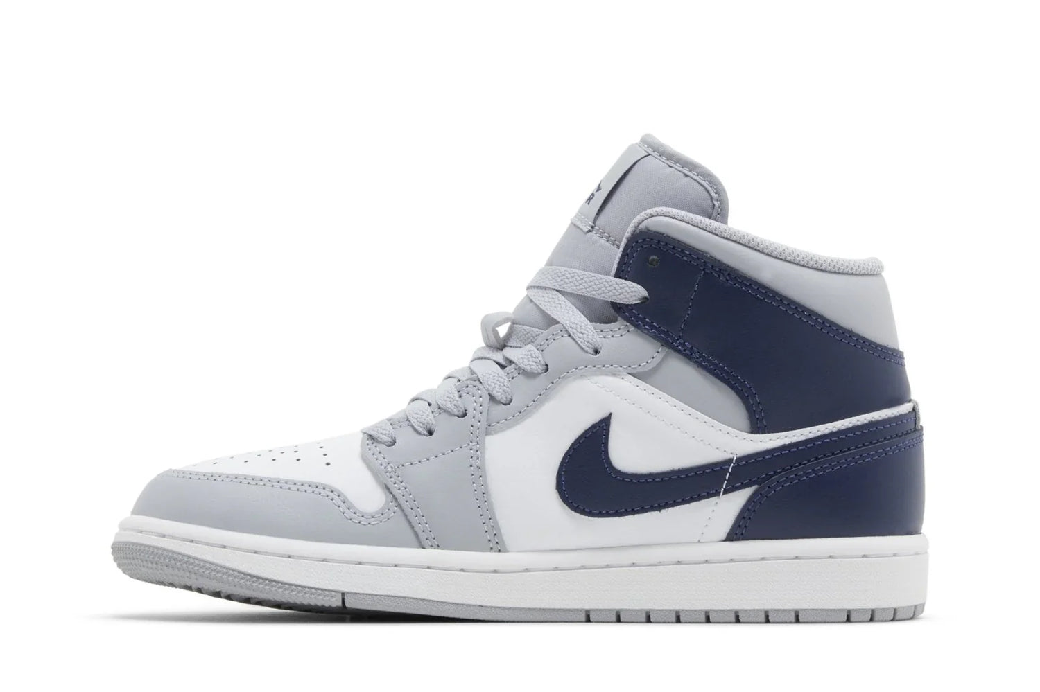Air Jordan 1 Mid Wolf Gray Midnight Navy